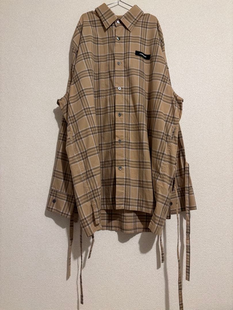 トップス SYU.HOMME/FEMM super arm shirt 2019ss