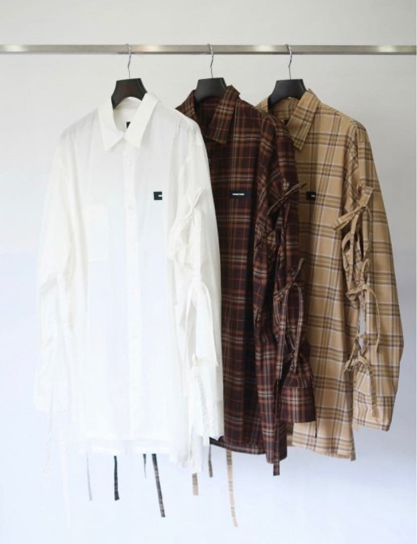 トップス SYU.HOMME/FEMM super arm shirt 2019ss