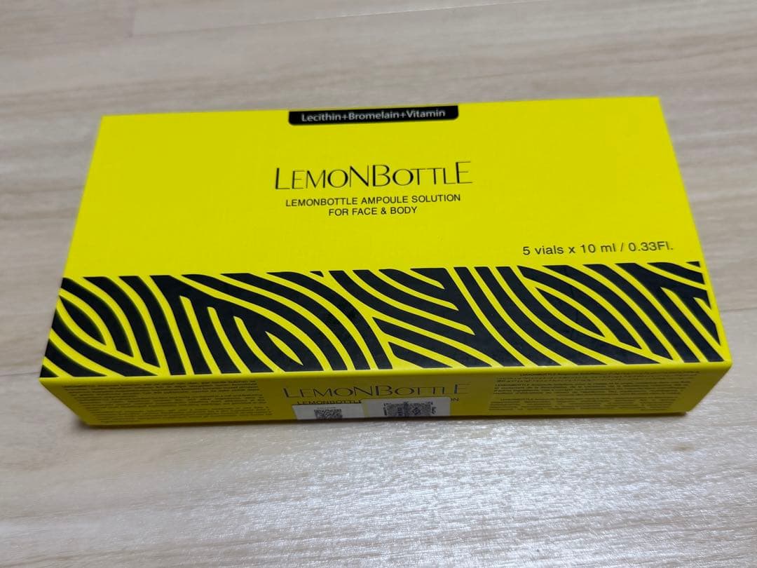 Lemon bottleレモンボトル10ml x5本ホムケア