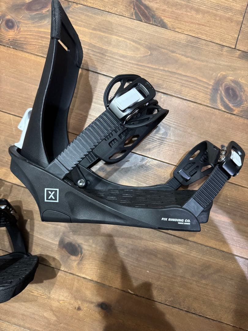 FIX スノーボード ビンディング ブラック
