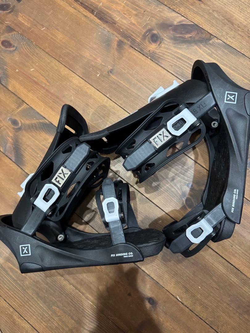 FIX スノーボード ビンディング ブラック