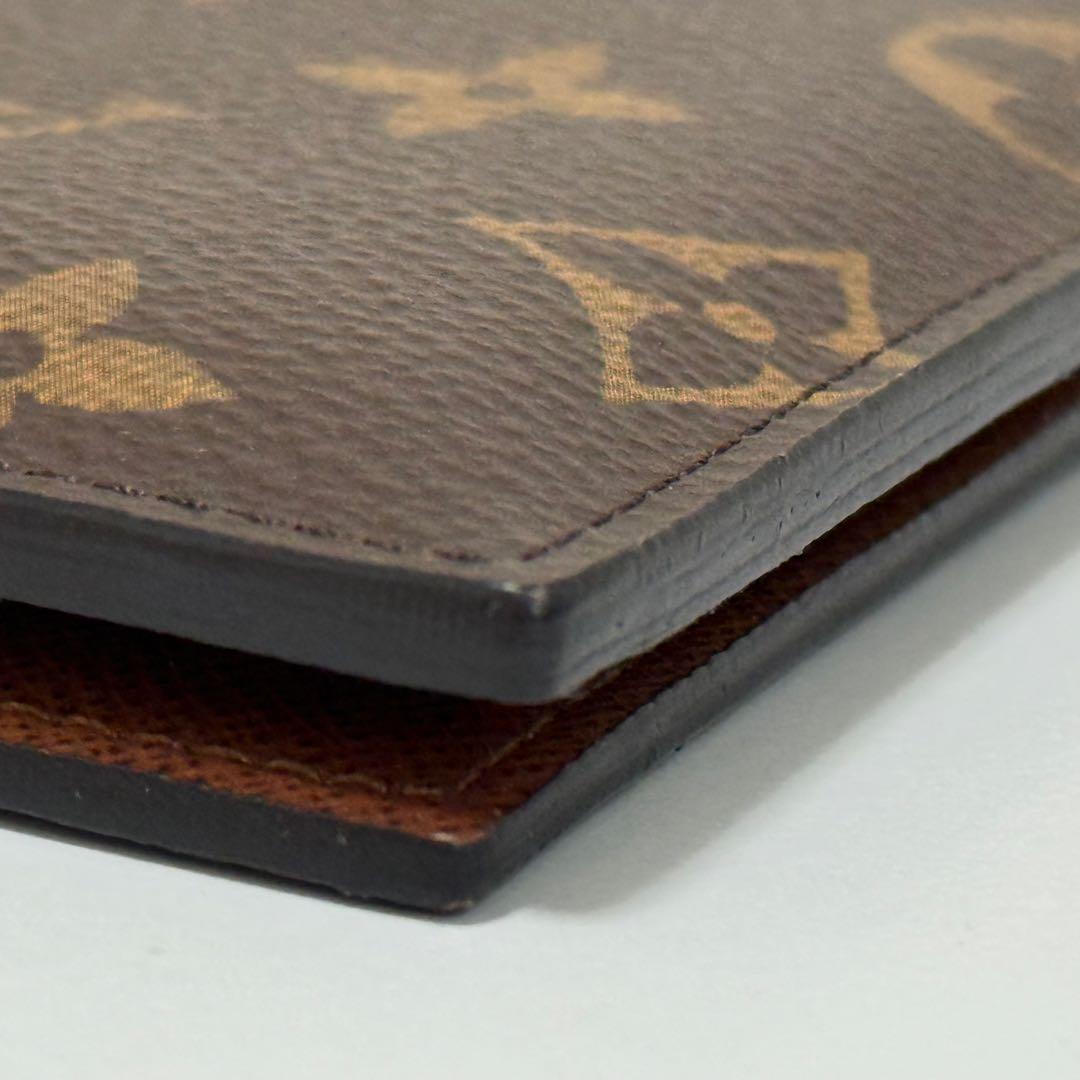 美品 ルイヴィトン モノグラム パスポートケース クーヴェルテュールパスポール