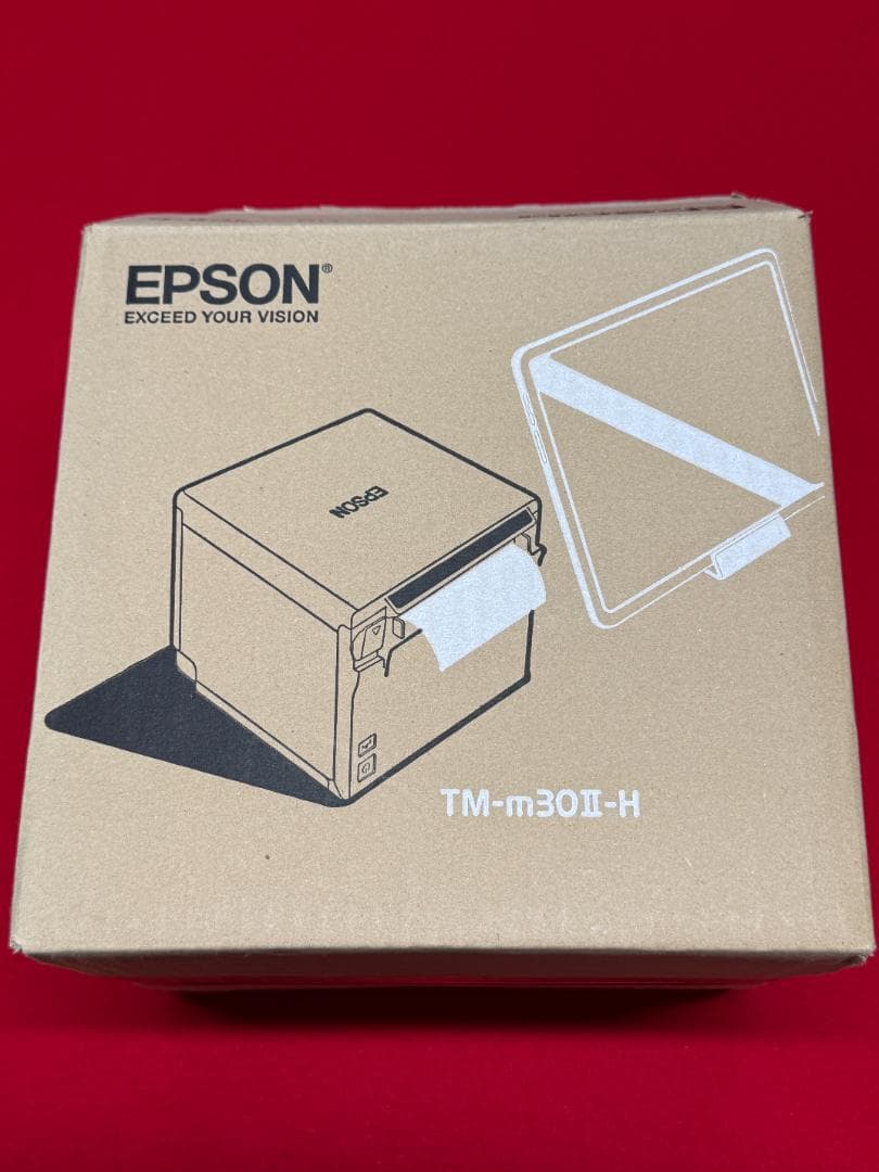 使用極少 EPSON TM-m30Ⅱ-H ブラック レシートプリンター ⑬