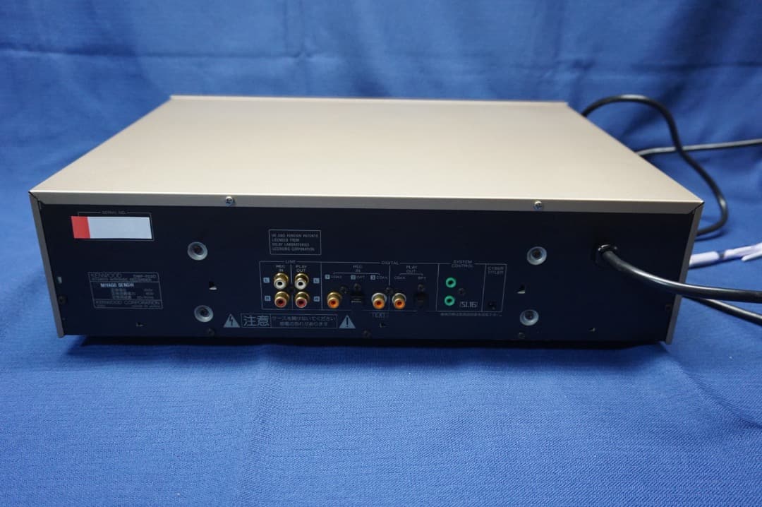 ケンウッド　MDデッキDMF-7020 動作良好 貴重 [管理0021]