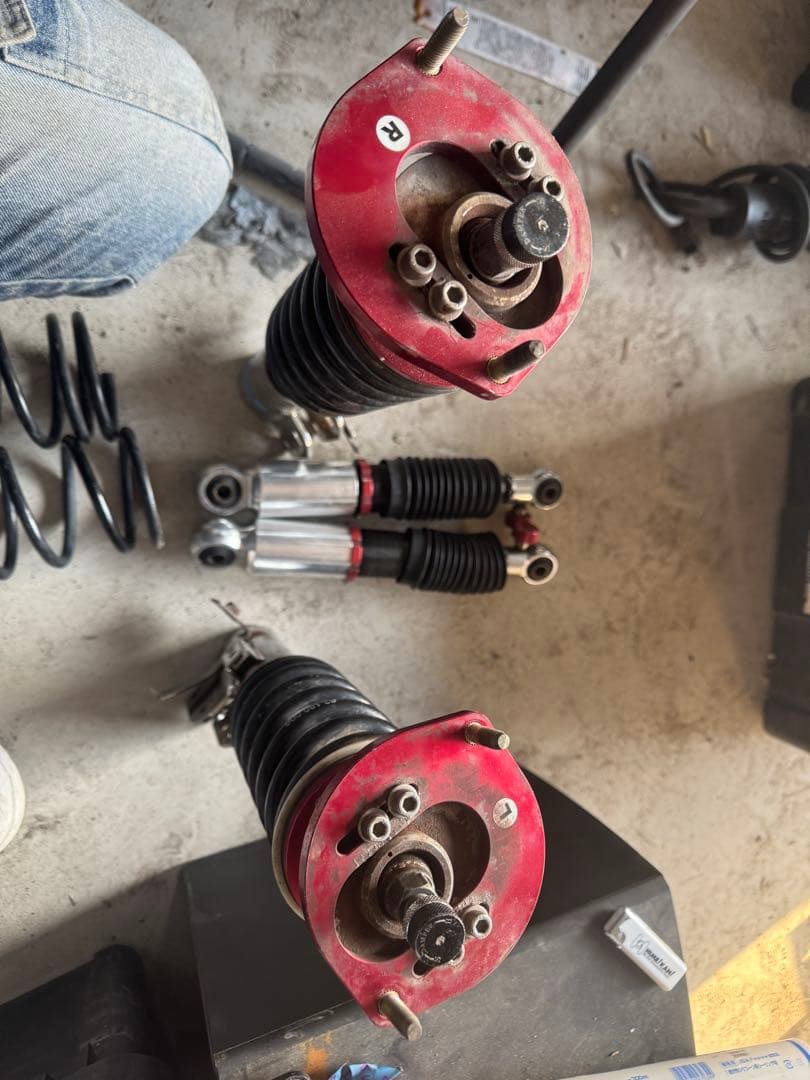 ミラl700 車高調　フルタップ　レオン？