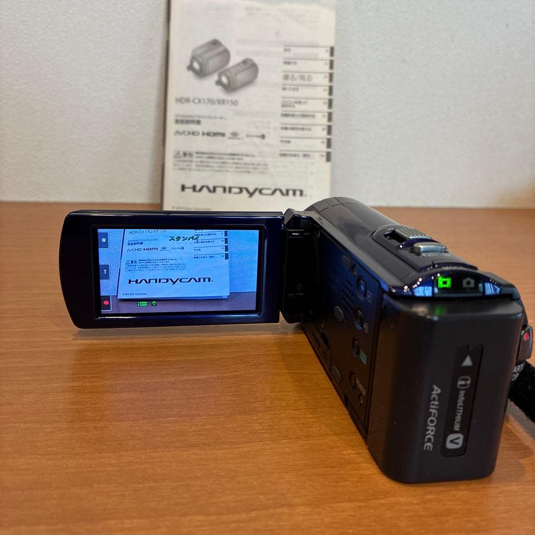SONY HDR-CX170 ビデオカメラ 本体