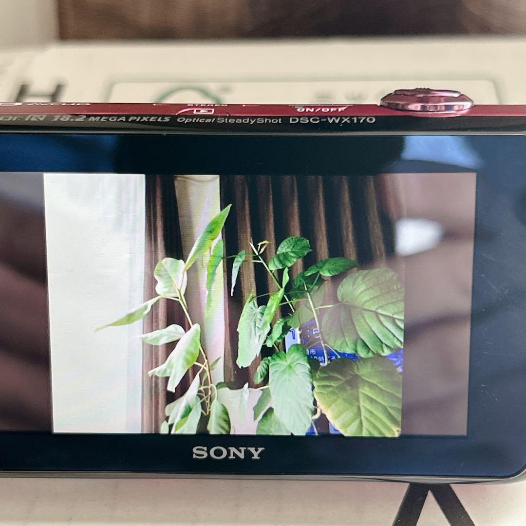 SONY cyber-shot DSC-WX170 ピンク 液晶キズなし