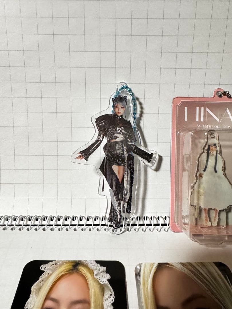 XG HINATA アクリルスタンド トレカ セット