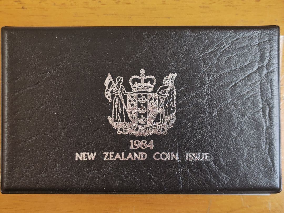 1984年 New Zealand Proof セット、説明書付