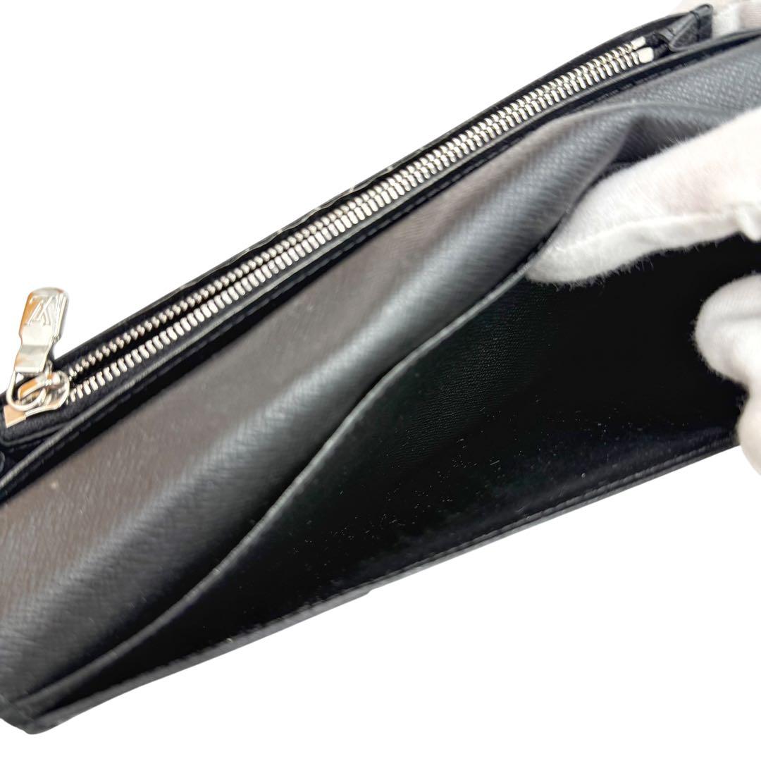 6155 美品 ルイヴィトン×シュプリーム エピ ブラザ 23AW 長財布 黒色