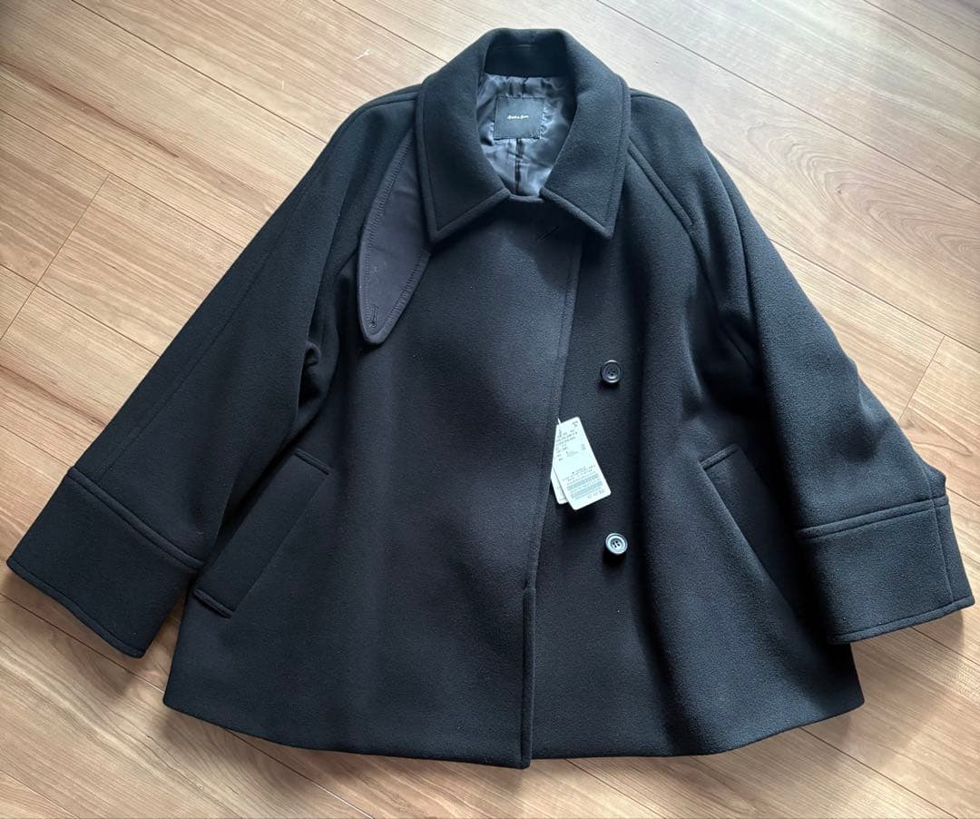 【新品】SPICK&SPAN W/Nyモッサステンカラーショートコート