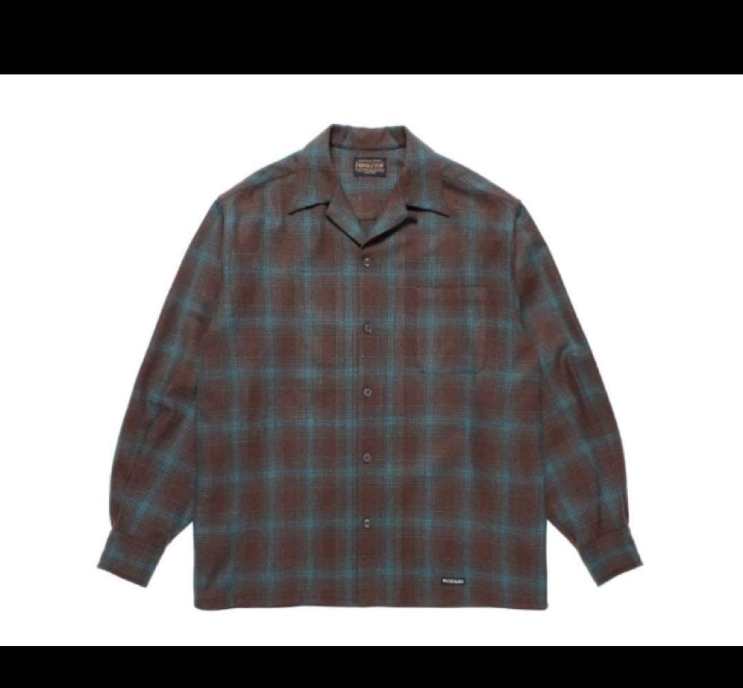 ワコマリア　ペンドルトン　ウールオンブレシャツ