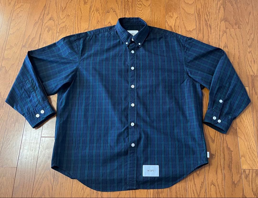 トップス WTAPS 25ss BD 03 LS COTTON BROADCLOTH