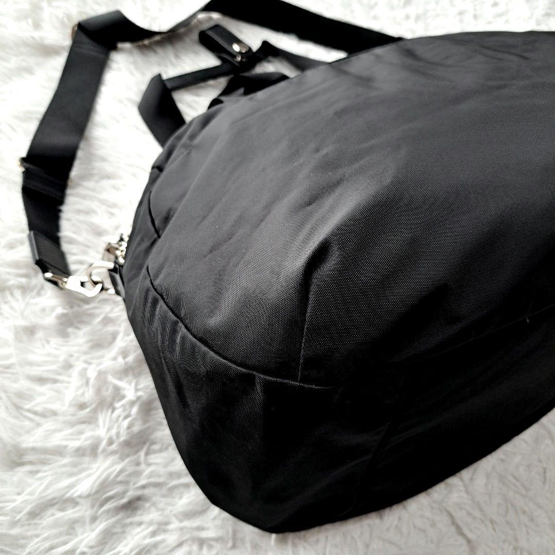 【極美品】【agnes b.】FT03‐03 2Wayボストンバッグ　チャーム付