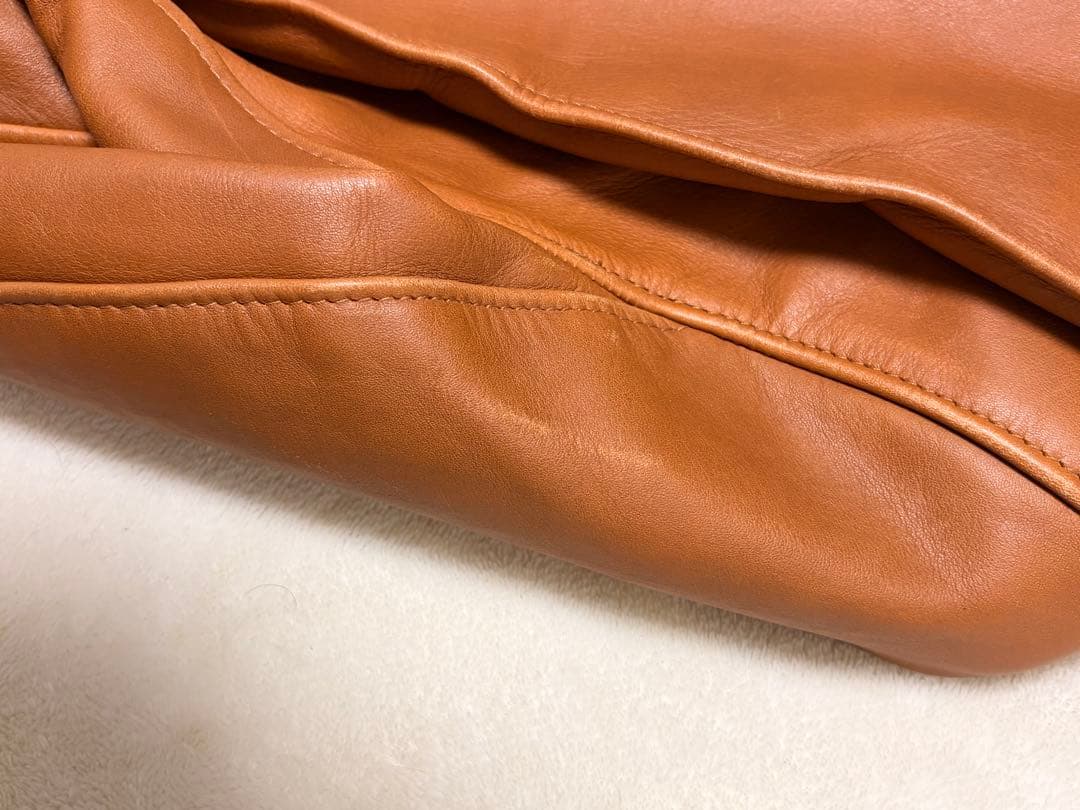 外観美品✨ 【米国製】schott トラッカージャケット 103US 34 茶色