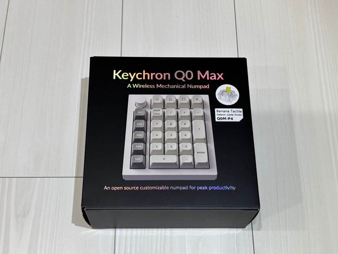 キークロン バナナ軸Keychron Q0 Max QMK 黄軸