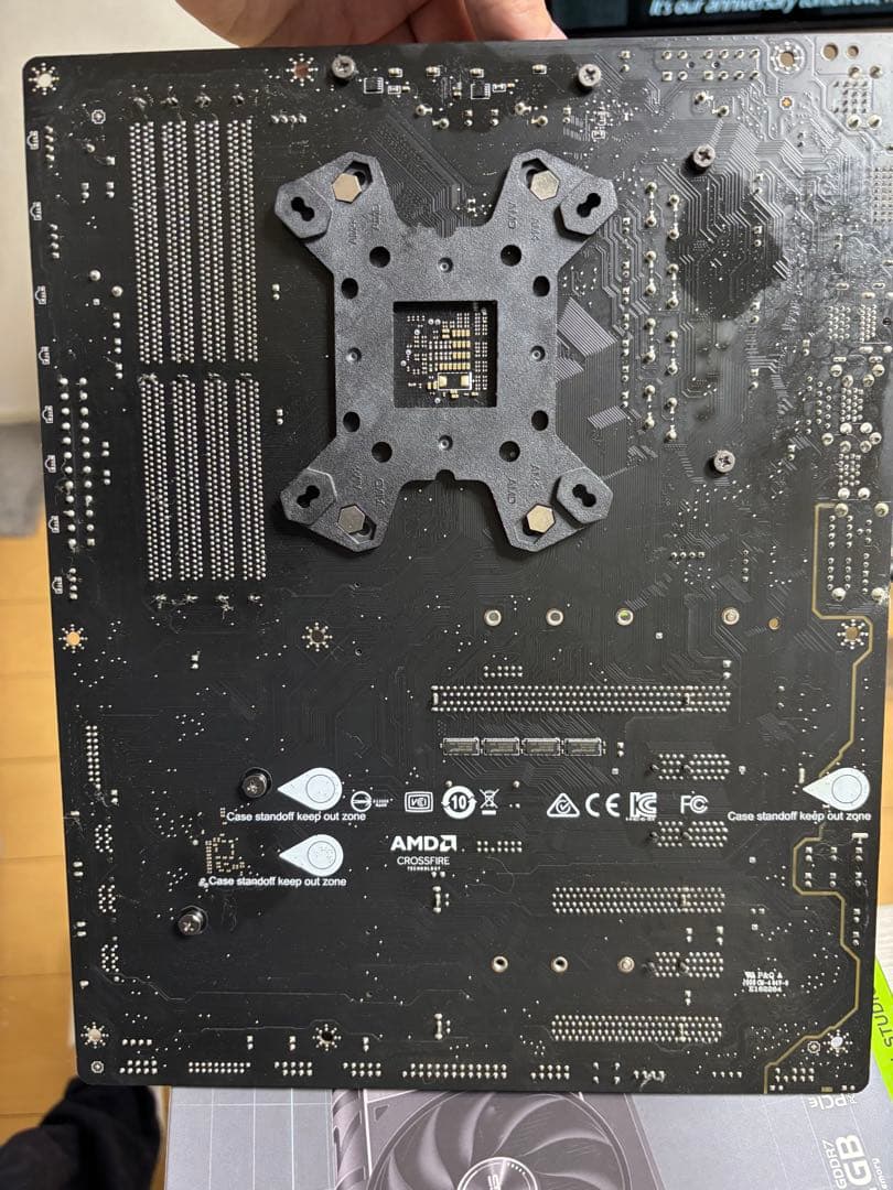 CPU（Ryzen7）&マザーボード(MSI X470)&メモリ(8GB)セット