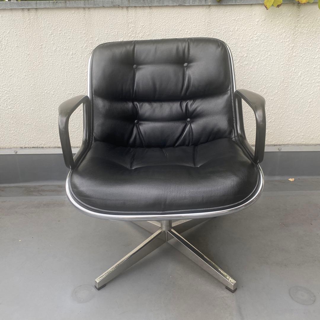激レアknoll ポロックチェア極初期71スイーベルラウンジ　検ハーマンミラー
