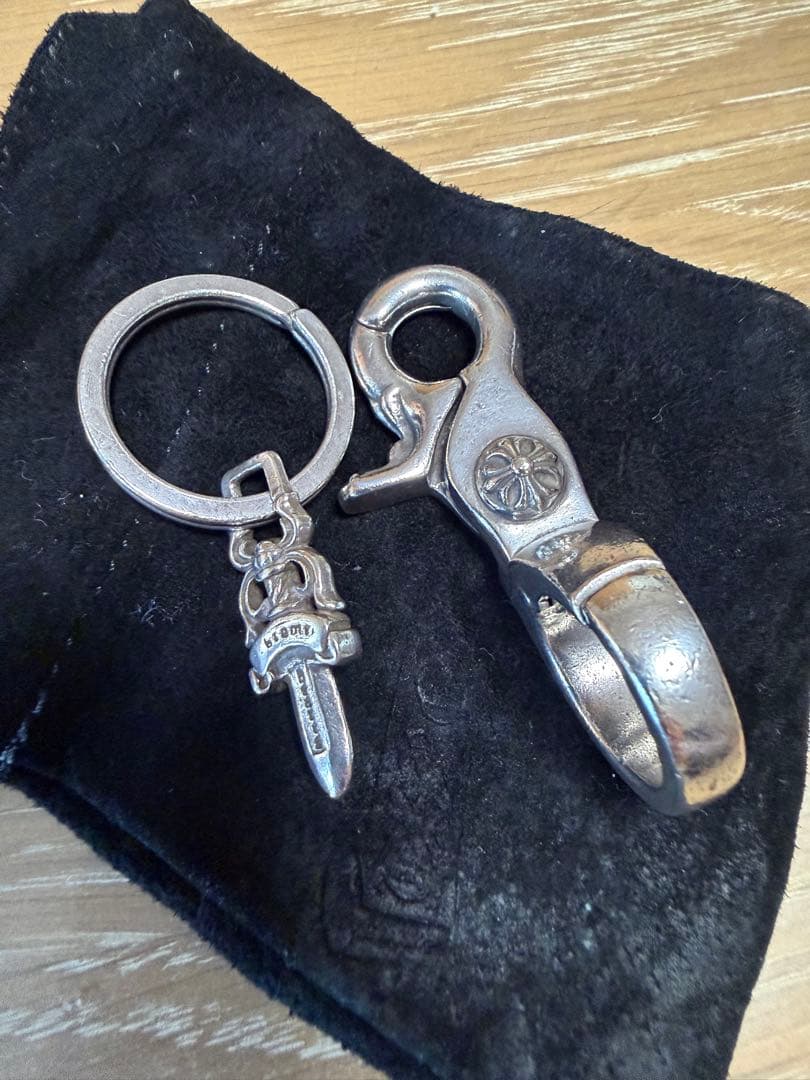 クロムハーツ（Chrome Hearts） クイッククリップ ダガーキーリング付