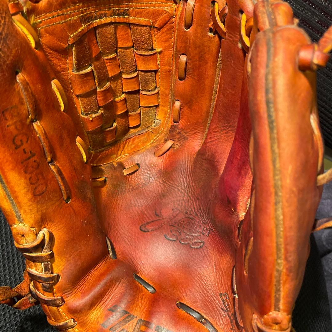 また会えたね。Dup とZETT硬式　野球グローブ　軟式　Ｋグラブ　ビックM