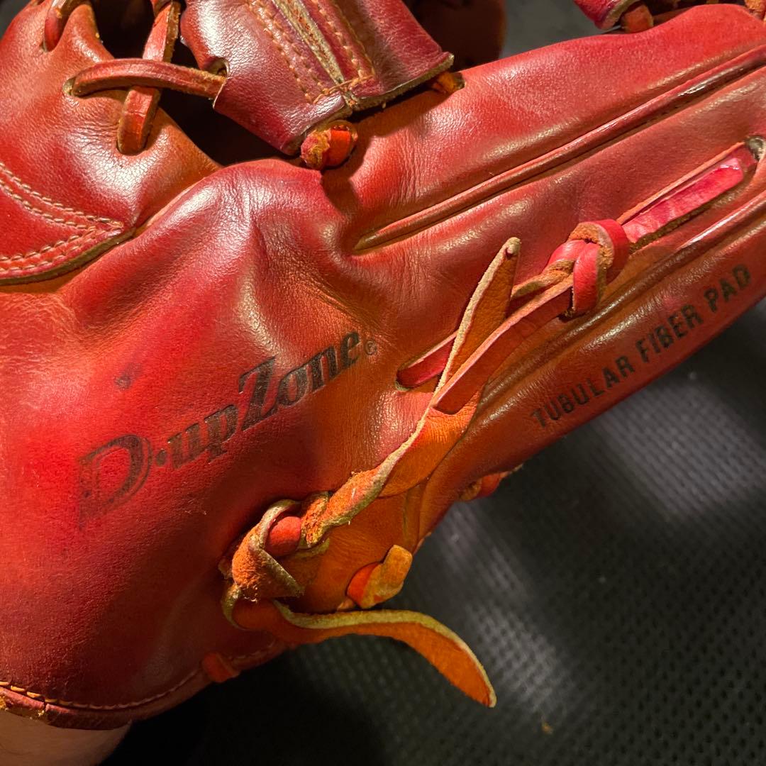 また会えたね。Dup とZETT硬式　野球グローブ　軟式　Ｋグラブ　ビックM