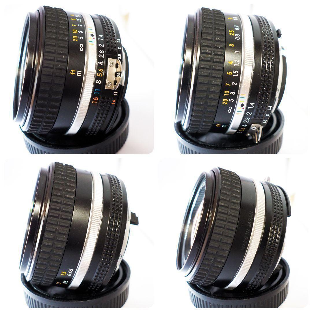 完動美品 試写有 Nikon ニコン Nikkor AI-S 50mm 1.4