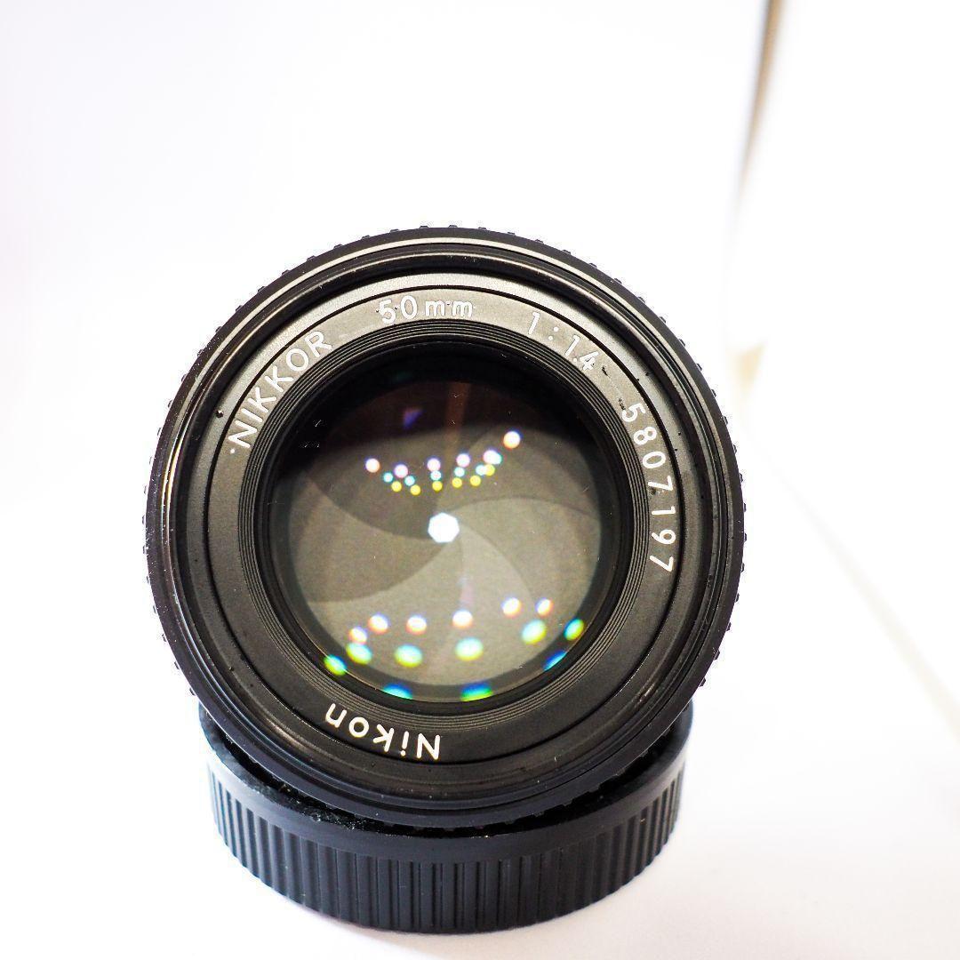 完動美品 試写有 Nikon ニコン Nikkor AI-S 50mm 1.4