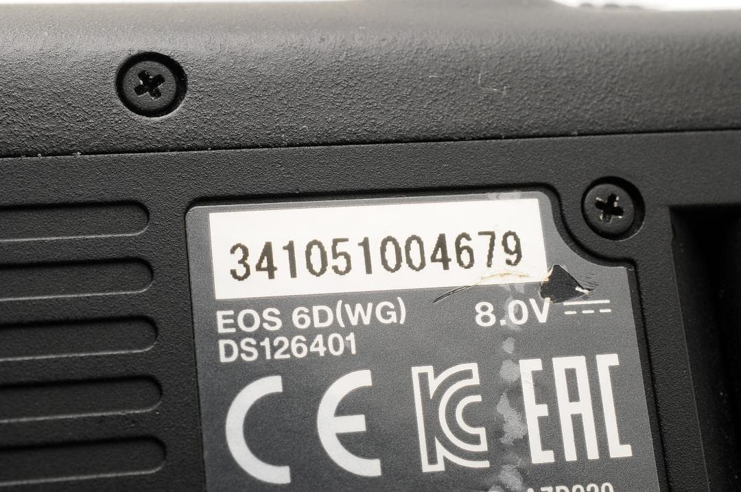 【美品】 キャノン Canon EOS 6D ボディ デジタル一眼レフ #329