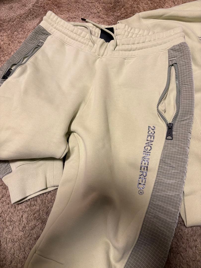 美品即完売NIKEジョーダンスウェットジャージ上下セットライム