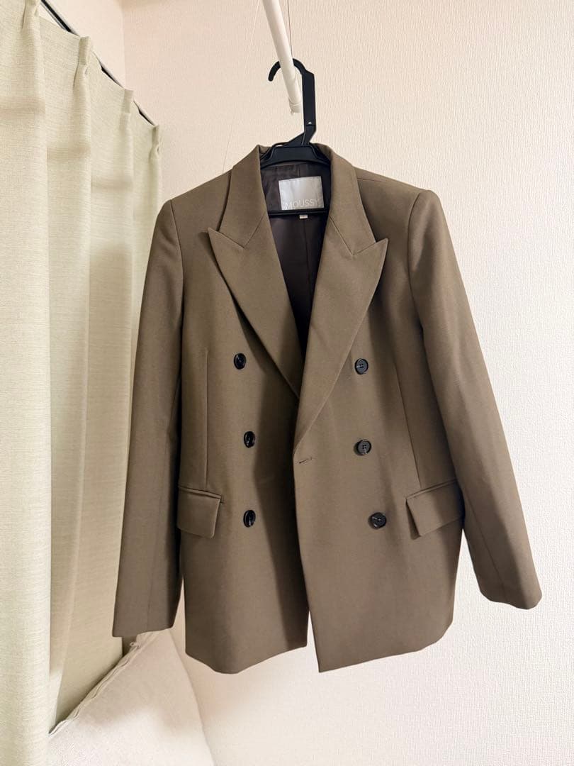 マウジー MOUSSY DOUBLE BREASTED PEAKED ジャケット