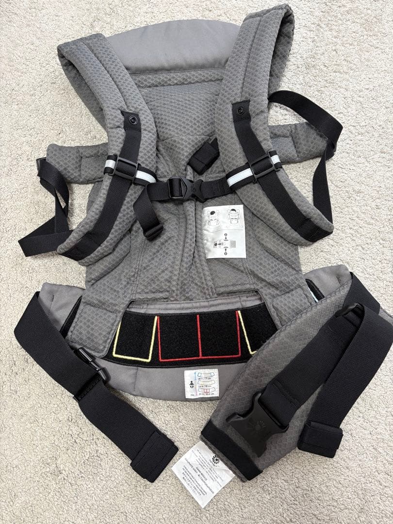 エルゴベビー オムニブリーズ グラファイトグレー