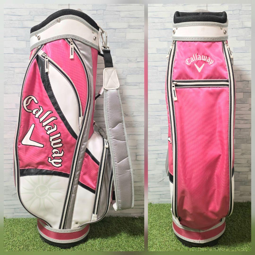 キャディバッグ無し 極美品 キャロウェイ ソレイル キャディバッグ付き
