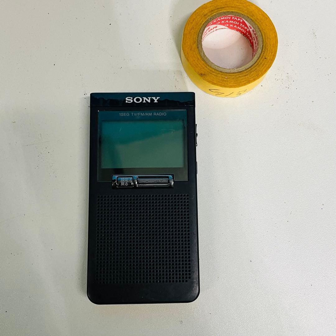 SONY ソニー　ポケットラジオ XDR-64TV 動作確認済み