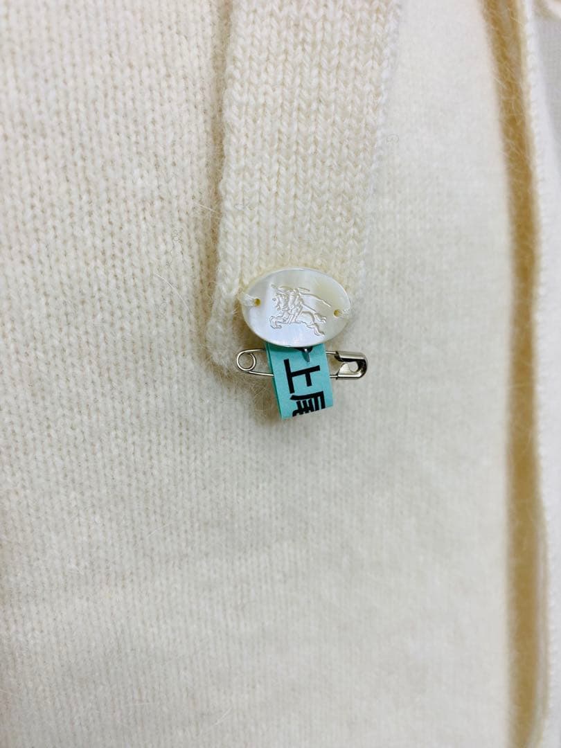 9398. BURBERRY BLUE LABEL アンゴラ混 ワンピース