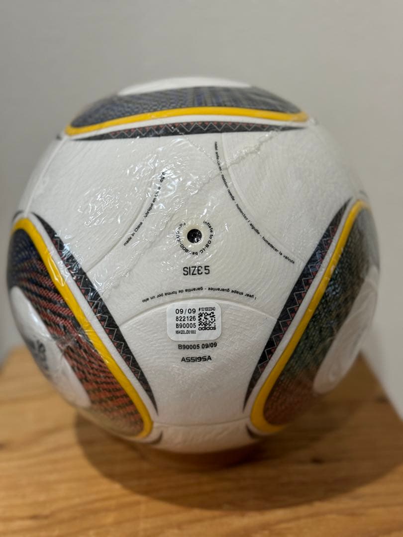 ジャブラニ　ワールドカップ2010　公式球　5号　暗室保管　新品未使用　箱付