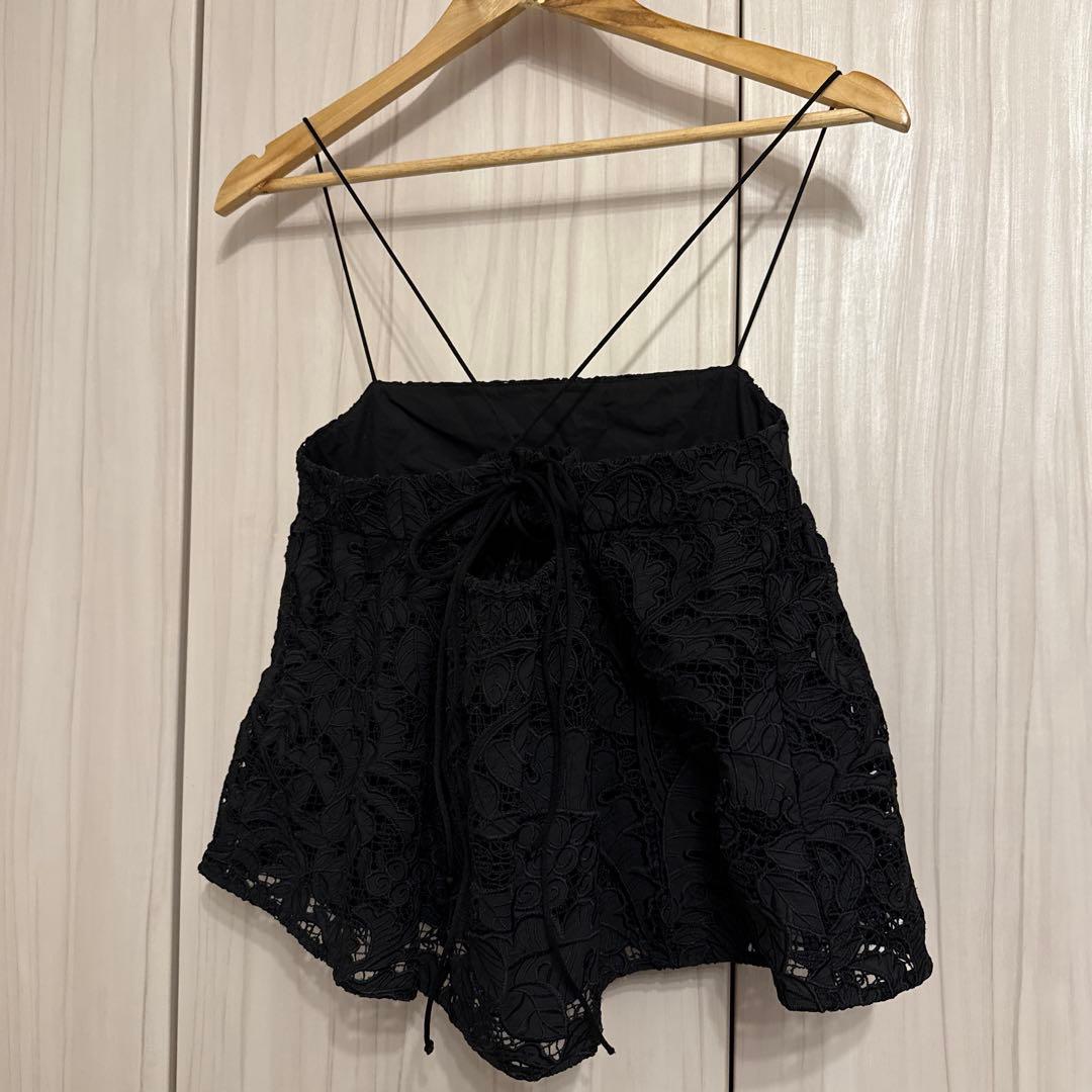 【SOULEIADO 】コットンエンブロイダリーキャミソール(トゥモローランド)