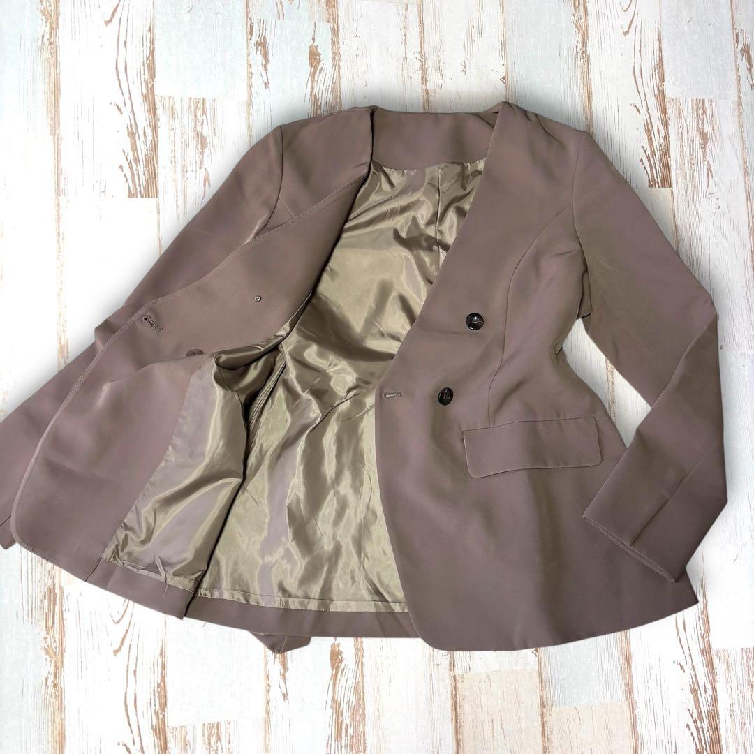 【美品♡】ルイルエブティック バッククロス セットアップ パンツスーツ LL