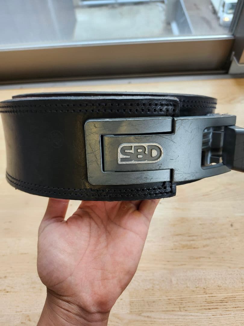 SBD トレーニング・パワーベルト 黒