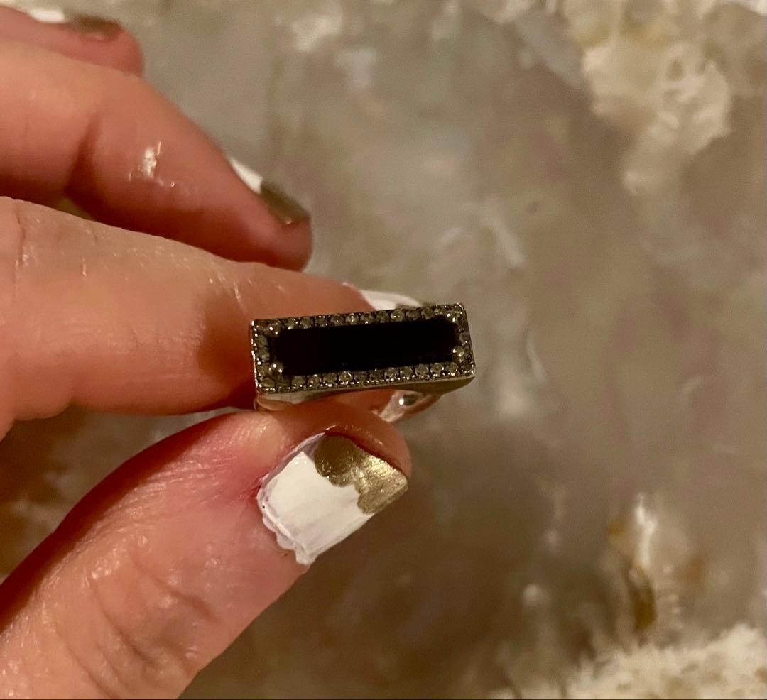 アドリンヒュー　オニキス　ピンキーリング　3号