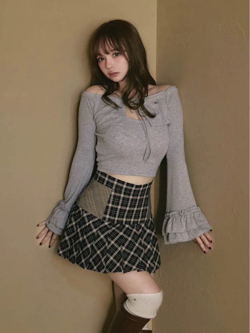 トップス andmary maddie mellow ribbon set