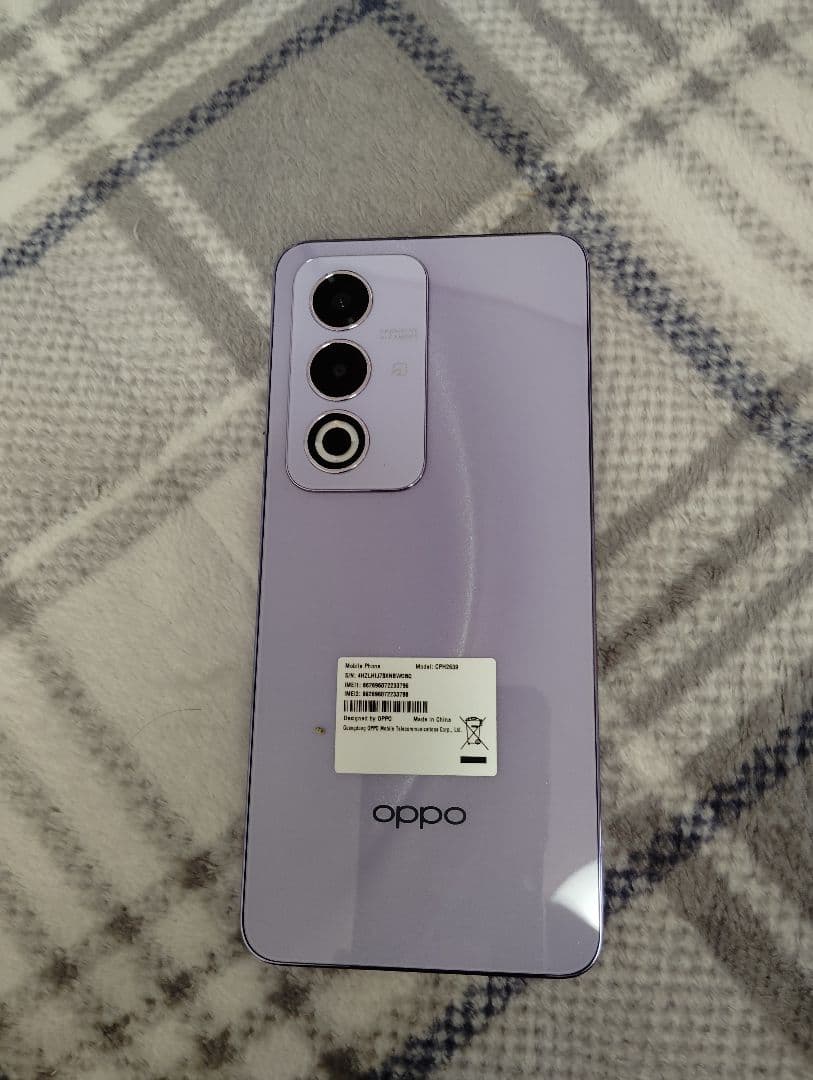 OPPO A3 5G パープル 本体 箱付き