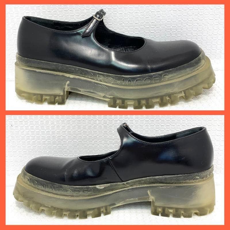 正規品✨MARC JACOBS ザ メリージェーン　スケルトン厚底ソール　37