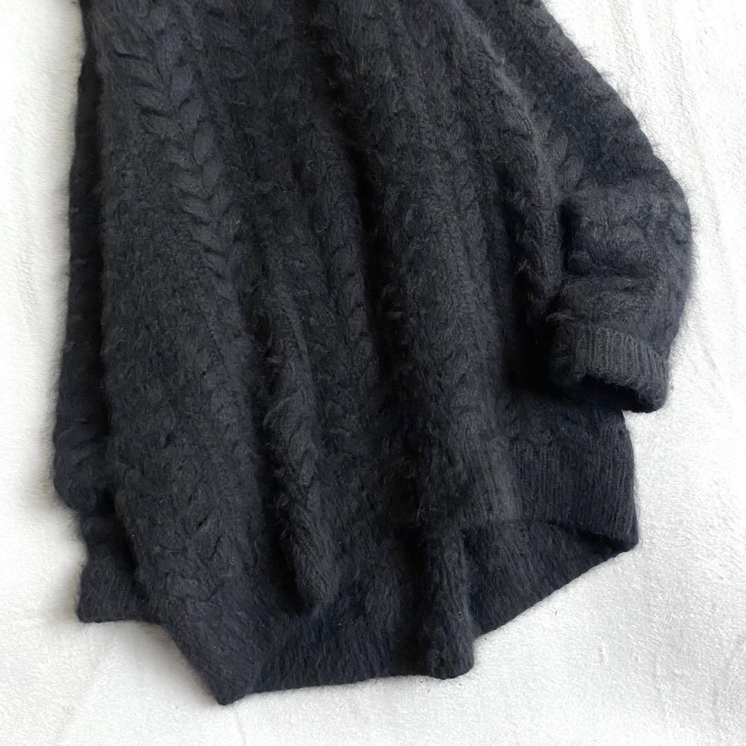 【ほぼ未使用✨】Deuxieme Classe ふわふわ　ケーブルシャギーニット