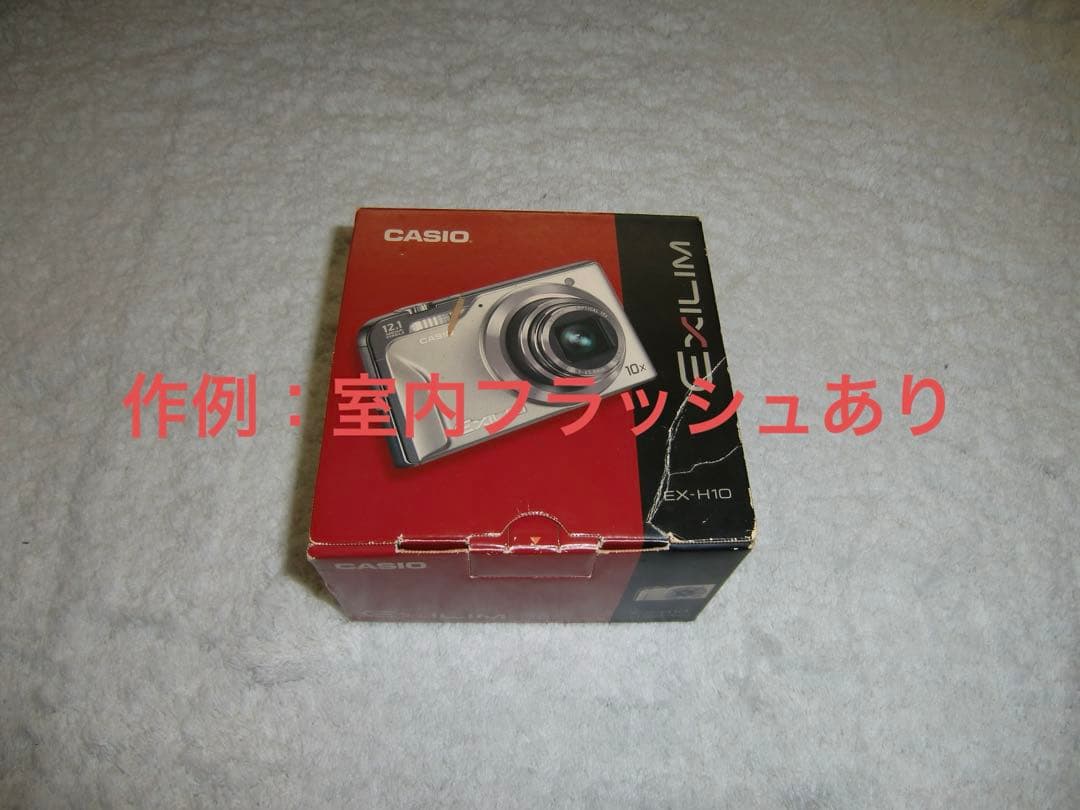 美品【動作確認済】CASIO カシオ EXILIM EX-H10 レトロコンデジ