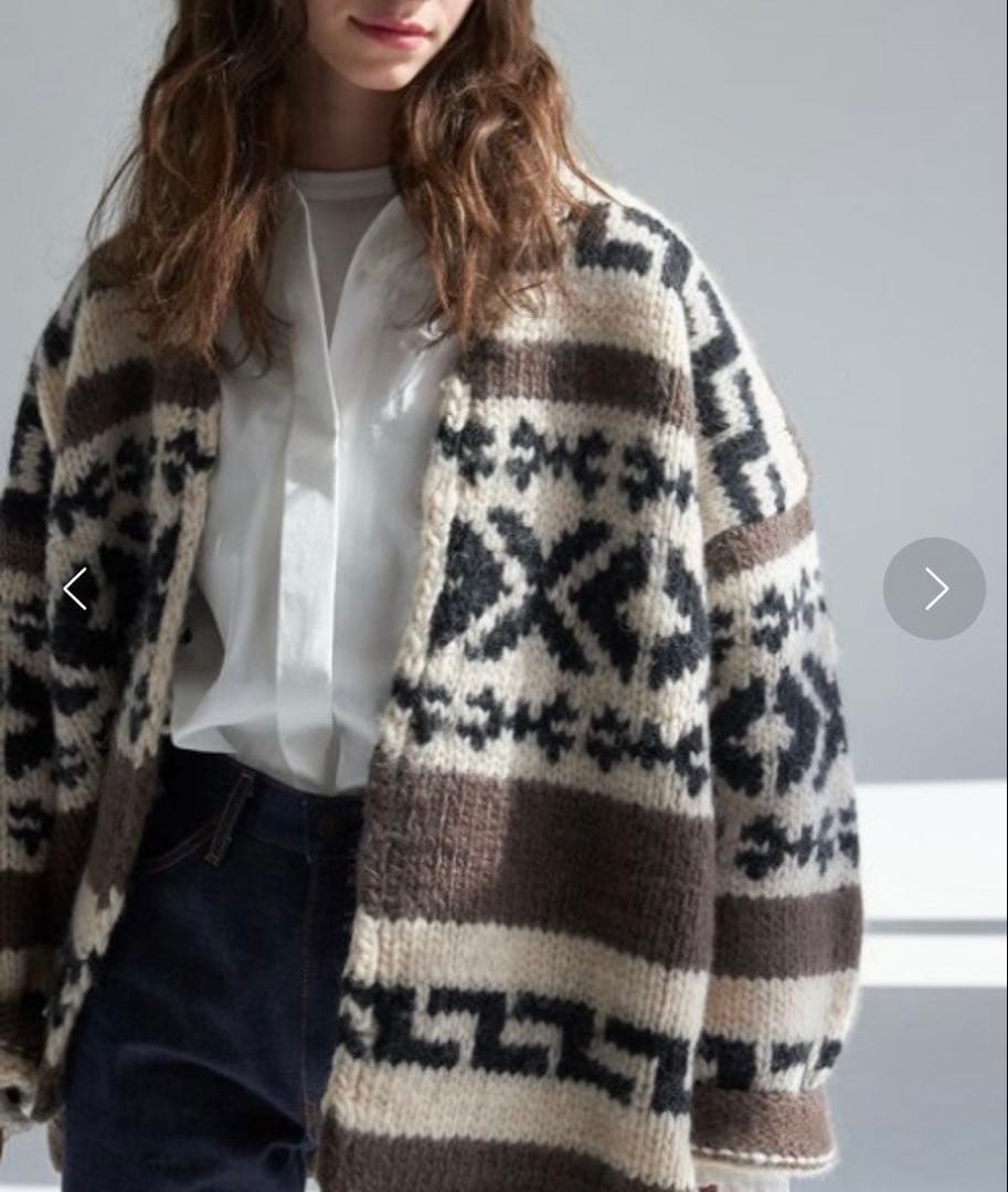 専用　　　THE SHINZONE カウチン　ニットカーディガン　美品