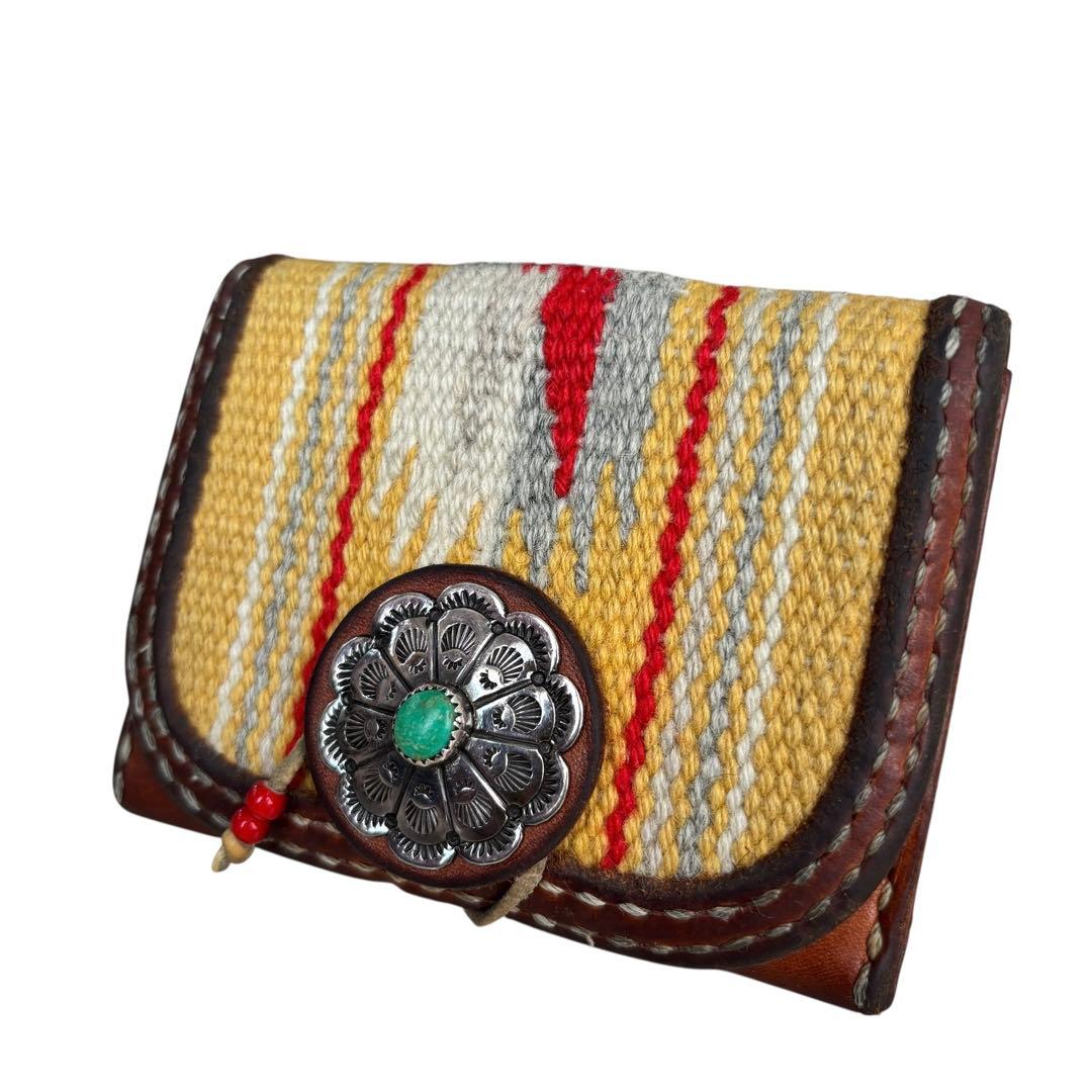 美品✨　配色◎ LUCKY JOHN ラッキージョン　ケース　カード　ラグ