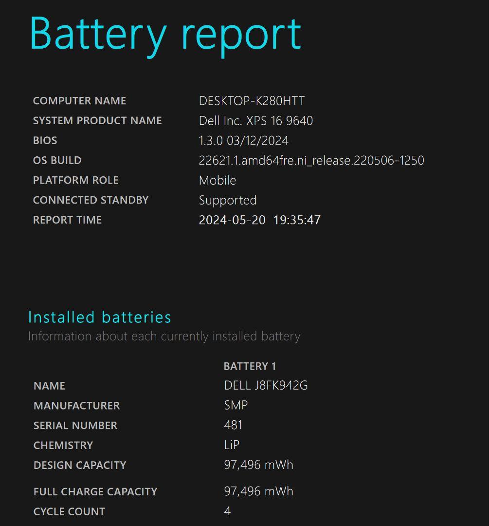 【極美品/保証2028年】Dell XPS16 9640 Core Ultra7