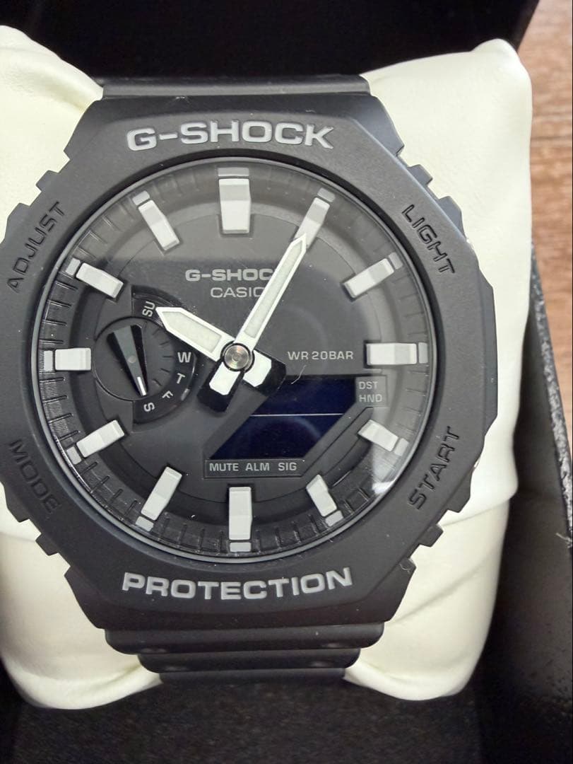 サ*】様 G-SHOCK GA-2100 ブラック腕時計　不動　極美品