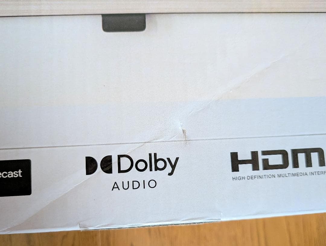 新品 GoogleTV FPD チューナーレス テレビ 40V型 CG40-P2