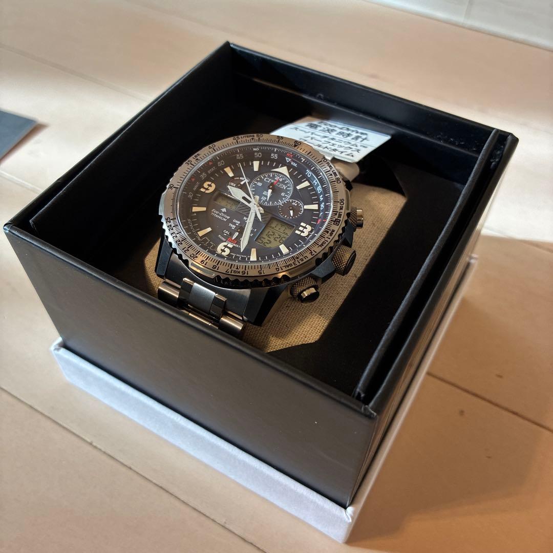 CITIZEN JY8100-80L シチズン エコドライブ スカイホーク